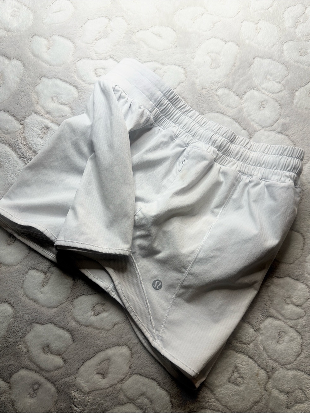 LuLumon White Athletic Shorts